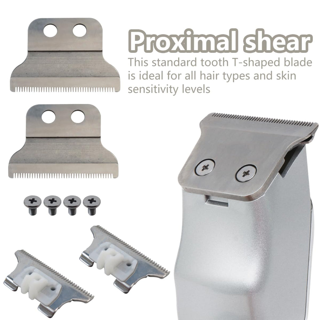 Gxcdizx Trimmer Blades Set for Wahl 5 Star Series Detailer (8081) Cordless Detailer LI (8171) T*Wide Blade Replacement