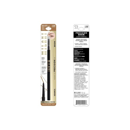 Milani Precision Brow Pencil - Caramel Shade for Perfectly Defined Eyebrows