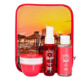 Madrid Muse Bath and Body Gift Set, Plum Vanilla Fragrance, 3-Piece with Body Mist, Body Butter and Bubble Bath