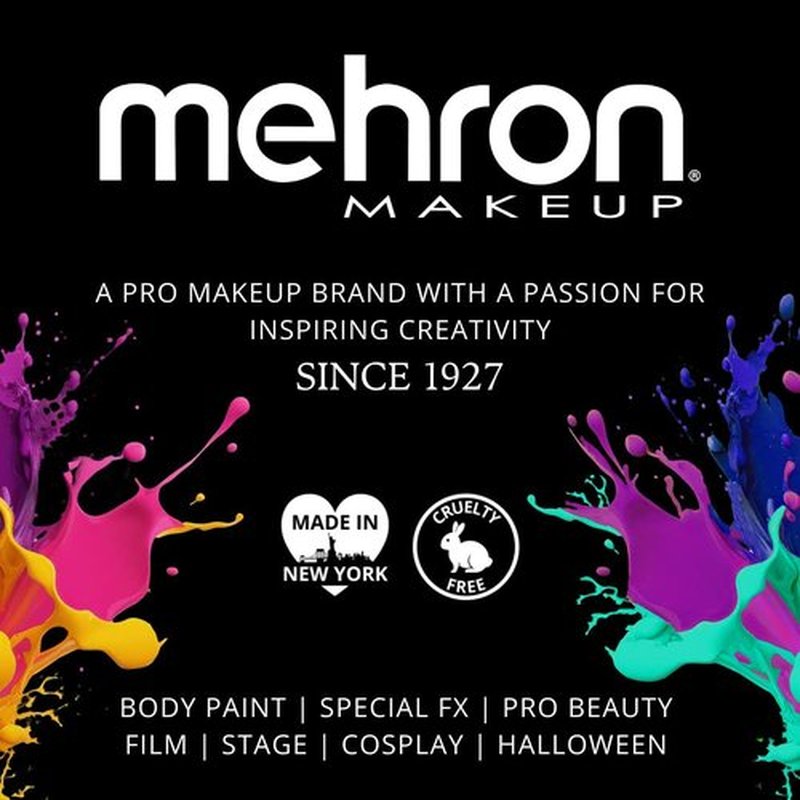Mehron Makeup CreamBlend Stick | Face Paint, Body Paint, & Foundation Cream Makeup | Perfect for Halloween .75 oz (21 g) (Pastel Blue)