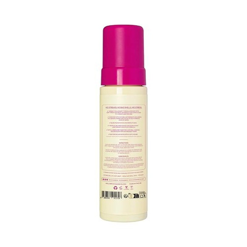 Coco & Eve Self Tanner Foam Kit - Medium Streak-Free Tanning Mousse with Mitt Applicator | Vegan & Cruelty-Free