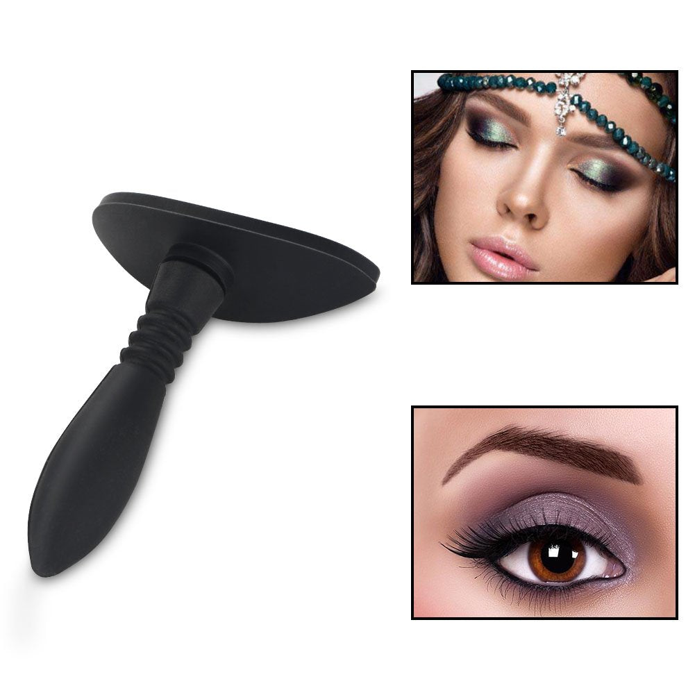 Silicone Eyeshadow Stamp Crease Applicator, Reusable Flexible Eye Shadow Tool for Smokey & Makeup, Easy Makeup Stencil for Beginners, Party Wedding Daily Use