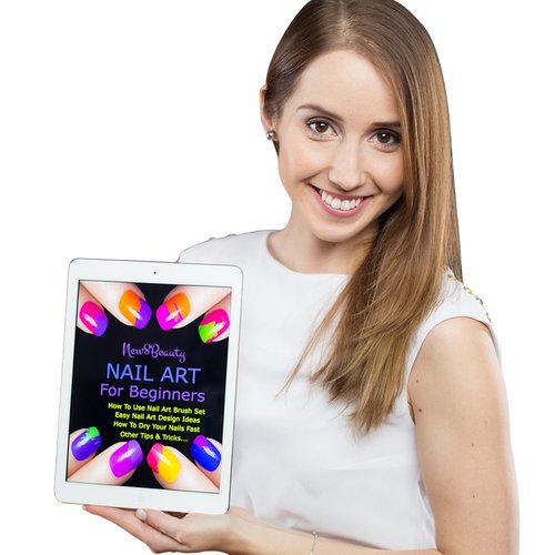 Nail Art Brushes, Dotting Pens Marbling Detailing Painting Striping Tools 20pc Kit Set with Roll-Up Pouch - Best for nail art and facial detailed painting - FREE eBook with Design Idea