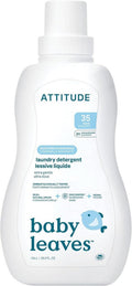 ATTITUDE Baby Laundry Detergent - EWG Verified Plant-Based Formula with Soothing Chamomile | 35 Loads, 35.5 Fl Oz