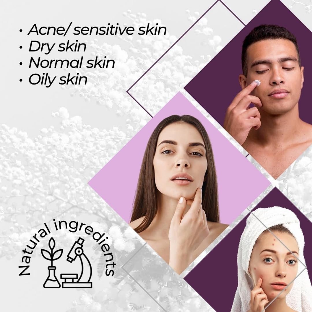 Del Indio Pápago Tepezcohuite + Hyaluronic Acid Facial Cream Duo – Day & Night Use, Hydrating & Nourishing Formula with Mimosa Tenuiflora, 120g Each (JUMBO 2 Pack)