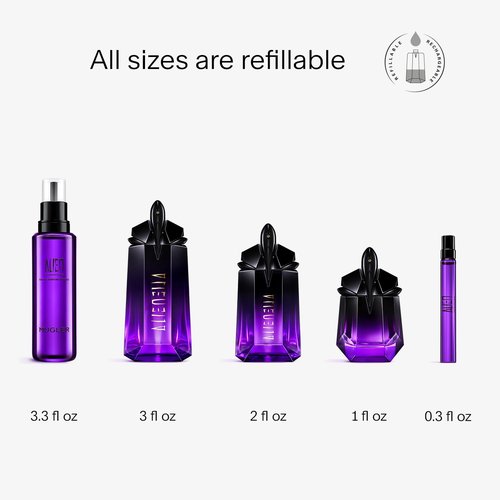 Mugler Alien Extraintense Eau de Parfum | Women's Floral Perfume with Jasmine, Vanilla & Tuberose