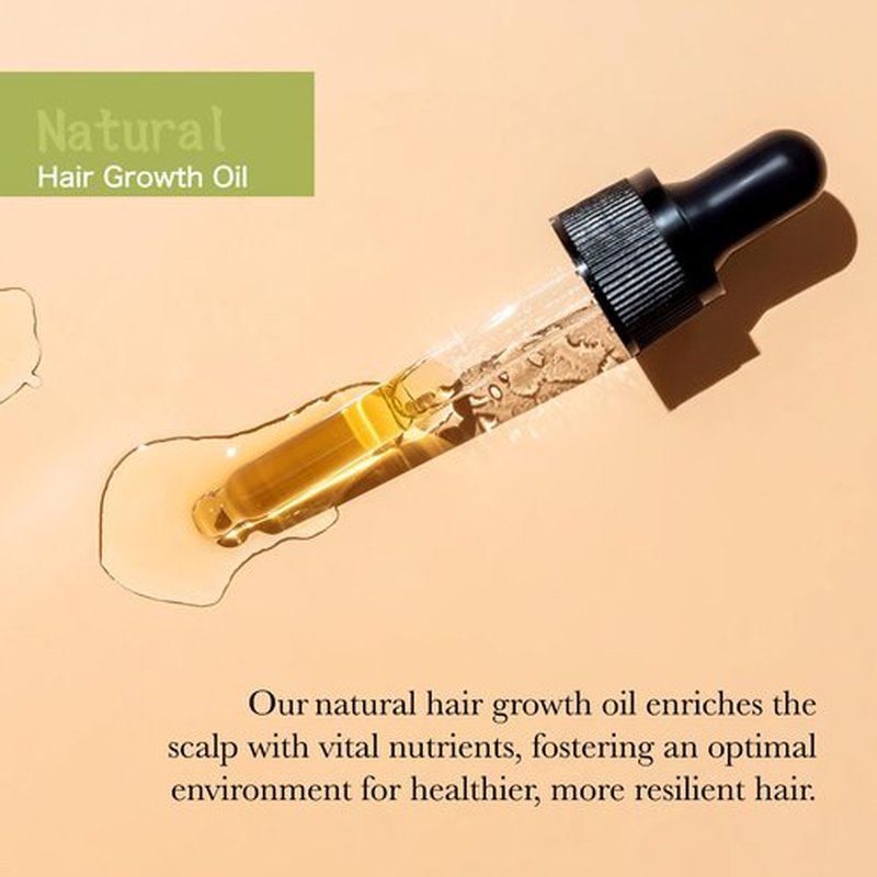 FEIBTH Veganic Hair Growth Oil, Veganic Natural Hair Growth Oil, Veganic Hair Oil for Hair Growth for Men and Women 2pcs, Yellow