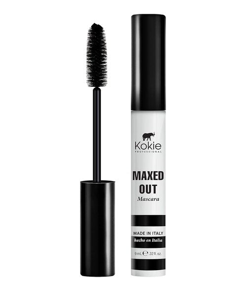 Kokie Cosmetics Maxed Out Lash Mascara - Volumizing Formula for Dramatic Lashes