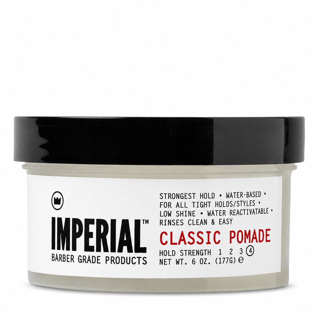Imperial Barber Grade Products | Classic Pomade, 6 oz