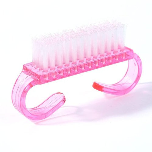 20pcs nail brushes for cleaning, Handle Grip Nail Brush, Random Color Hand Fingernail Brush Cleaner Scrubbing Kit Pedicure for Toes and Nails Men Women