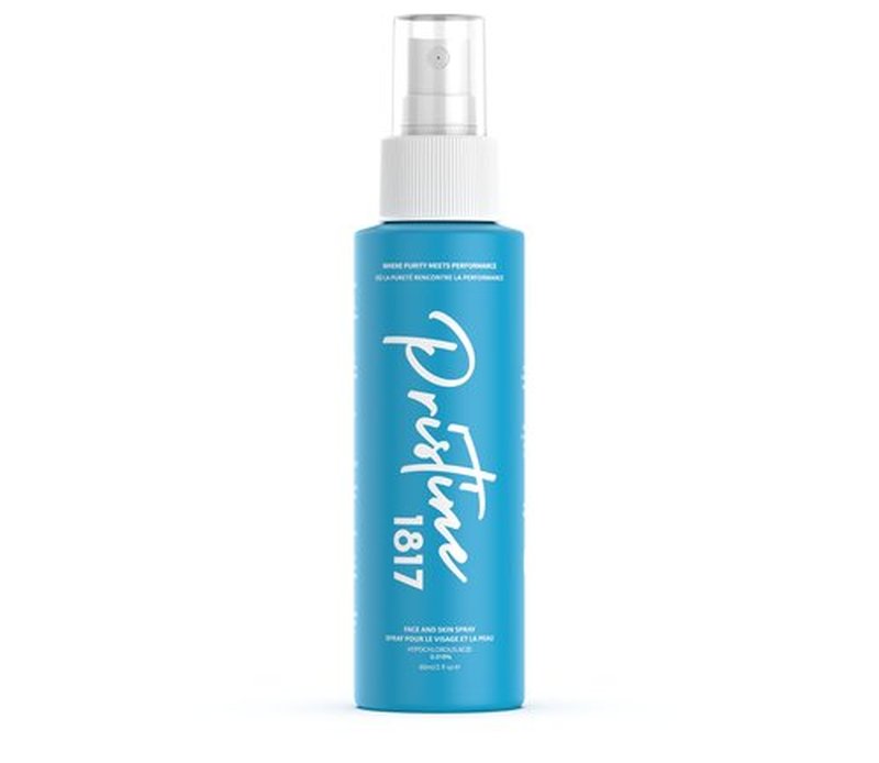 Pristine 1817 Hypochlorous Acid Spray 0.016% - Gentle, Versatile Mist for Face & Body