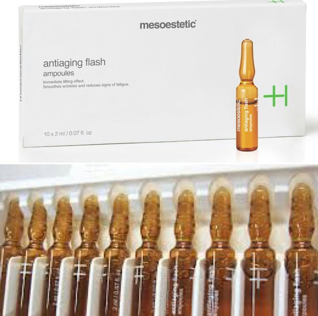 Mesoestetic Anti-aging Flash Ampoules20ml x 10/box