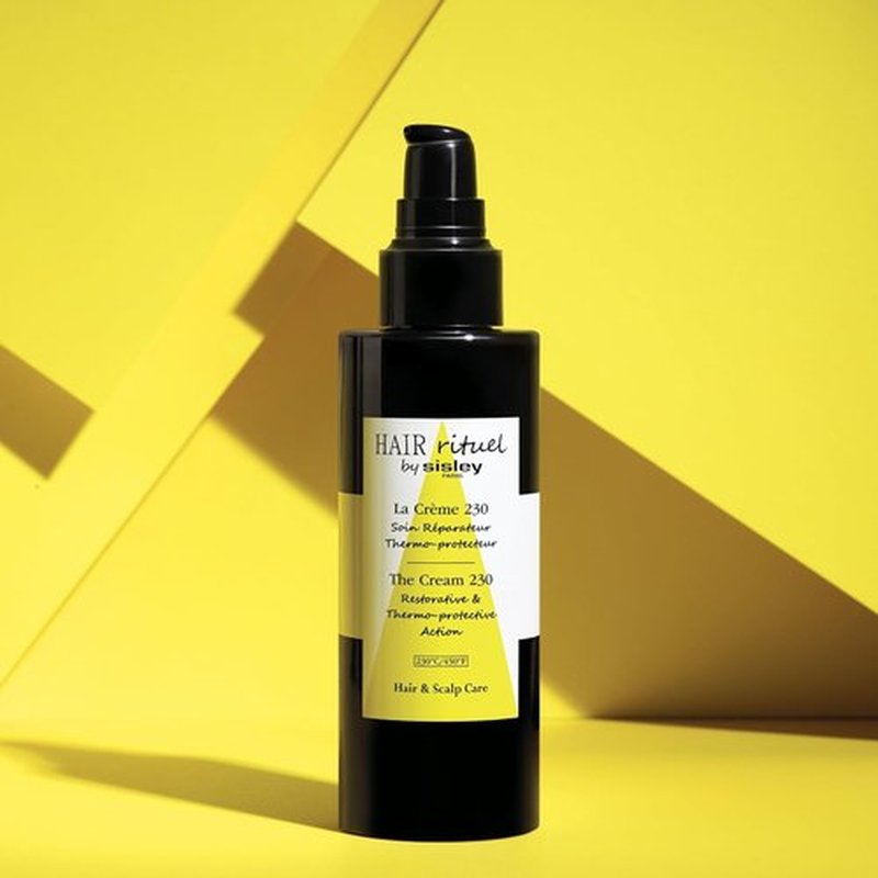 Hair Rituel by Sisley Paris The Cream 230 - Heat-Activated Leave-In Conditioner - Detangles & Protects Up to 450°F - 150 mL