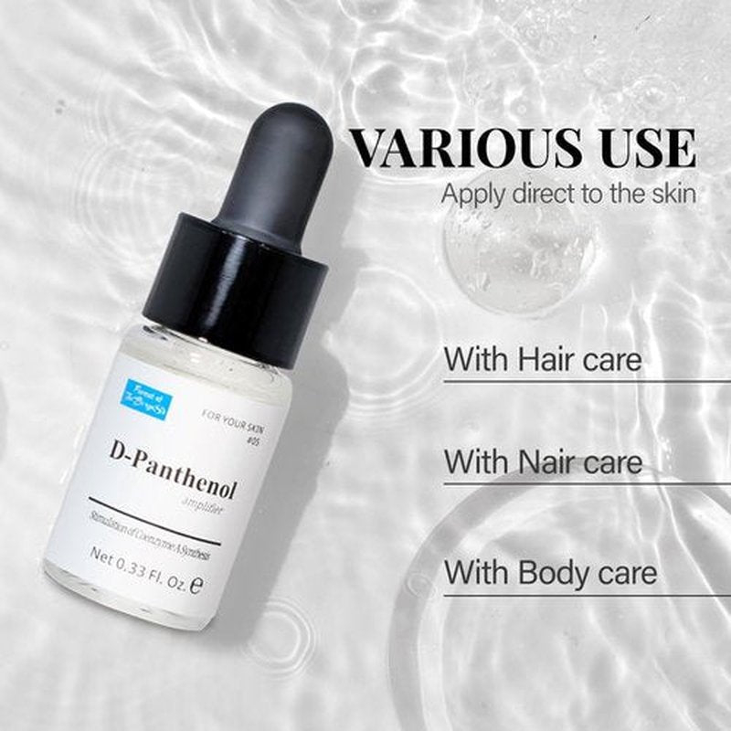 D-Panthenol (Provitamin B5) Serum 0.33 fl. oz. 10ml, dexpanthenol 75%