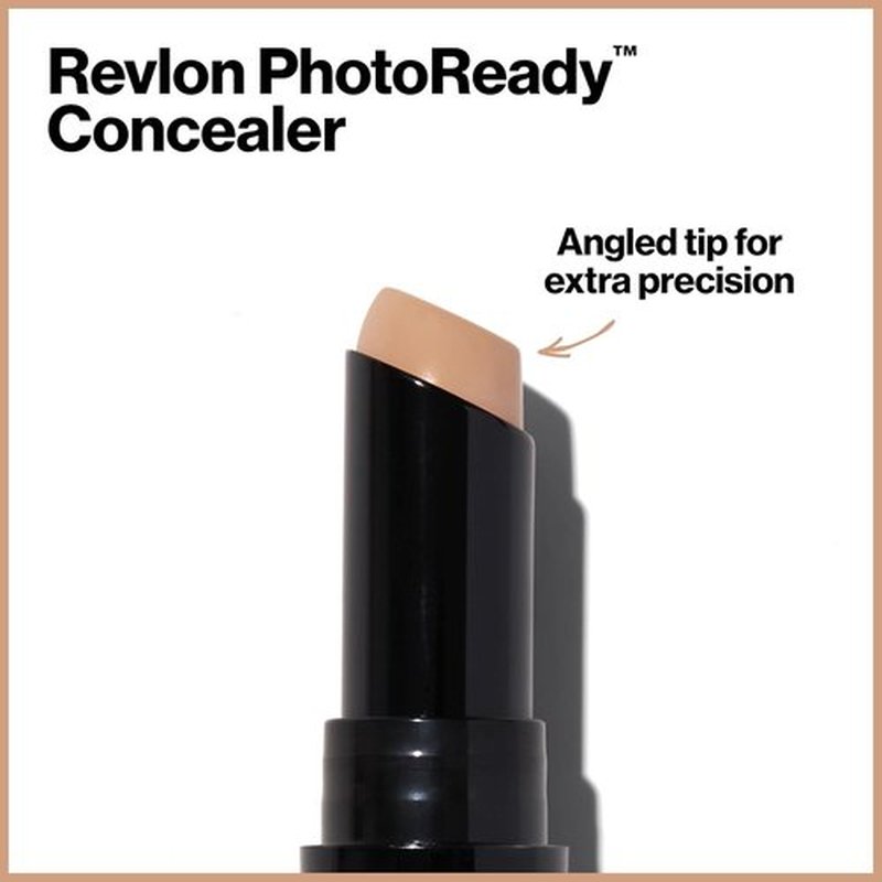 Revlon Concealer Stick - PhotoReady Makeup for All Skin Types | Longwear Medium-Full Coverage, 005 Medium Deep, 0.16 Oz
