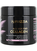 Frizzia ULTRA Collagen Hair Mask, EASY to use. With argan oil and maca. Hydration and shine, anti-frizz treatment for dry and damaged hair, professional smoothness, 500 ml
