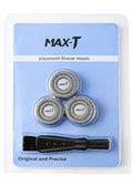 MAX-T Replacement Shaver Head for Electric Razors, Suitable for MAX-T RMS7109 Men's Electric Shaver Series