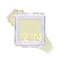 2aN Pure Glash Highlighter - Buildable Glass-Like Sheen Powder for Natural Glow | Lightweight Formula (Lemongrass, 0.8oz)