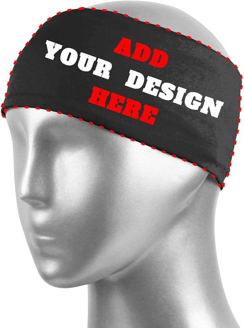 Skiennix Custom Sport Headbands - Personalized Hair Bands for Gym, Running, Yoga & More | Unisex Design