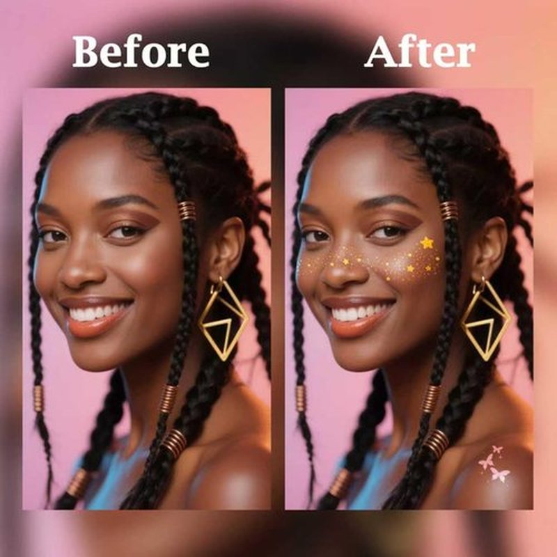 Glitter Freckles Face Tattoo,Freckles Temporary Face Tattoos, Christmas Face Tattoos Face Glitter for Women Girls, Festival Outfits Rave Accessories,Country Concerts, Party,Makeup Glitter Patch 30PCS