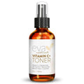 Eva Naturals Vitamin C Facial Toner - Hydrating, Pore Minimizer Face Toner for Men and Women with Witch Hazel & Rose Water, Nourishes Skin Through Hydration - 4 Oz