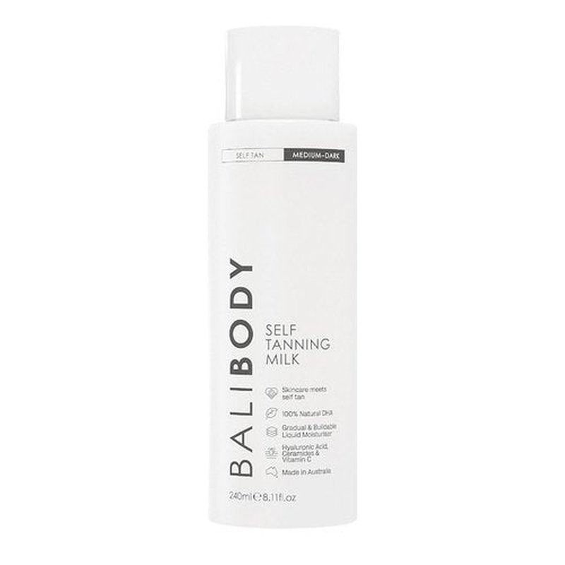 Bali Body Self Tan Milk - Buildable Gradual Tanning Lotion | Lightweight, Streak-Free Glow, 240ml