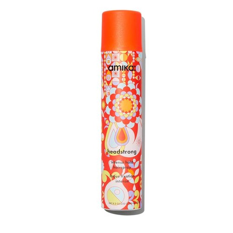 Amika Headstrong Intense Hold Hairspray - Long-Lasting Hold & Shine | 10 oz