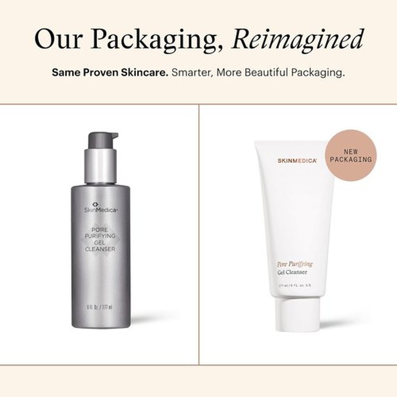 SkinMedica Pore Purifying Gel Cleanser - Clinically Proven Formula for Makeup Removal & Pore Purification, 6 Fl Oz
