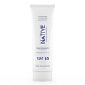 Native Sunscreen SPF 30 - Zinc Oxide, Dermatologist Tested, Unscented & Lightweight | 5 Ounces for Sensitive Skin