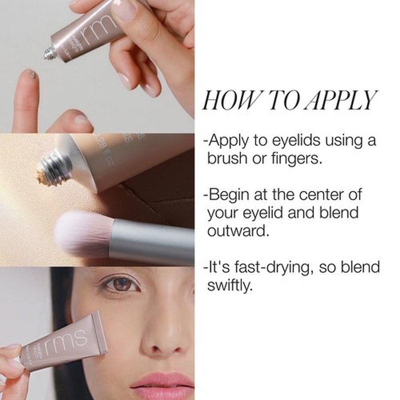 RMS Beauty Eyelights Cream - Illuminating Eye Shadow | Long-Lasting Color & Radiance