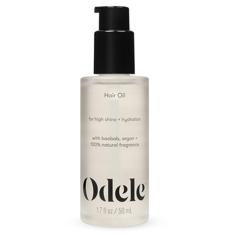 Odele Hair Oil - Lightweight Frizz Control with Baobab & Argan Oils | Shine & Hydration for All Hair Types, 1.7 Fl Oz