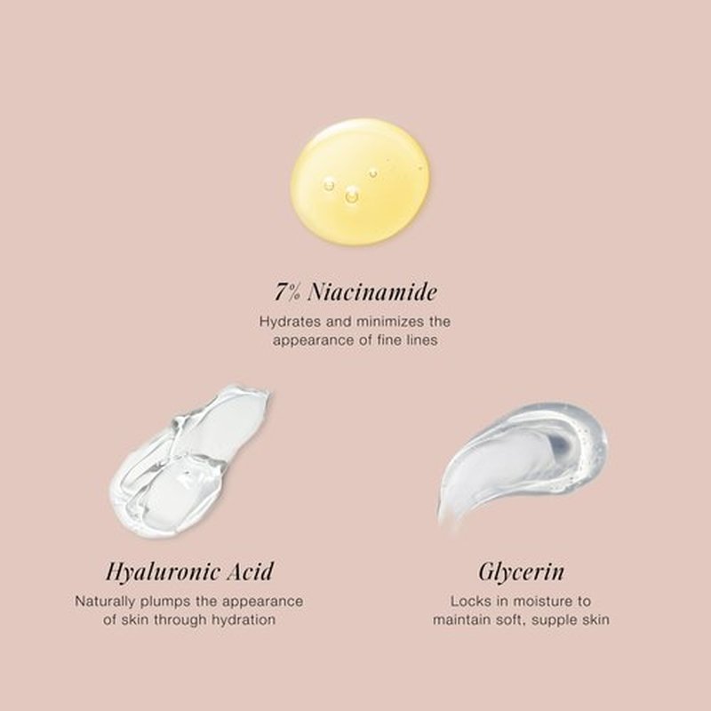 Jouer Luminizing Glow Drops for Face, Dewy Serum for Glowing Skin, 7% Niacinamide, Hyaluronic Acid, & Glycerin, 1 fl oz