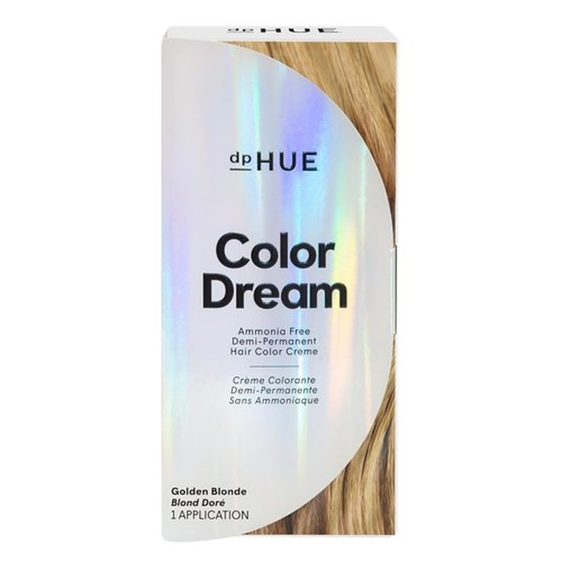 dpHUE Color Dream Golden Blonde - Ammonia-Free Demi-Permanent Hair Color | Lasts 16 Washes, Boosts Shine