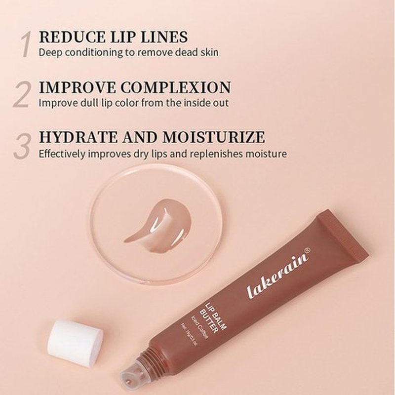 4 PCS Lip Glossy Butter Balm Set, Tinted Lip Balm Instant Moisture and Hydration Lip Gloss, Long Lasting Hydrating Glow Reviver Lip Care Oil, Christmas Makeup Gift for Women