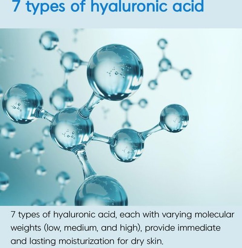 Deoproce Hyaluronic Moisture Intensive Ampoule Korean Skincare, 7 Types of Hyaluronic Acid, Moisturizing, Allantoin, Hydrates Dry Skin Korean Skincare 3.4 fl oz