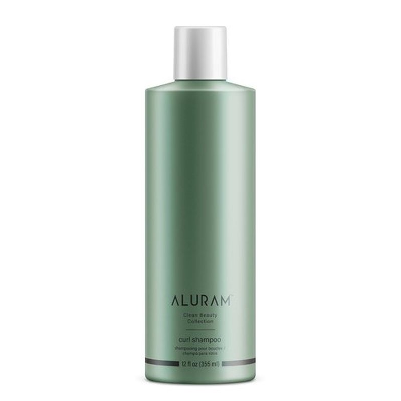 ALURAM Curl Shampoo - Lightweight Cleansing with Clarifying Coconut Water for Curly Hair