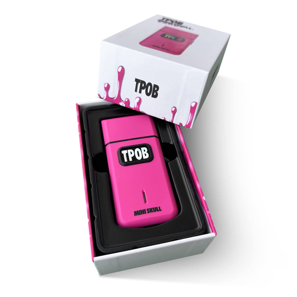 TPOB Mini Skull Single Shaver Compact Design that can fit in Your Pocket with a Turbo Charged Motor, Perfect for Both Professional and at-Home use (Candy)