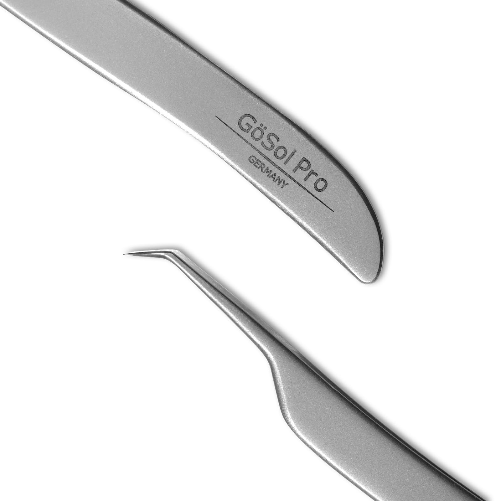 GöSol Pro Blackhead Tweezers, Precision Slant Tip for Blackhead Extraction