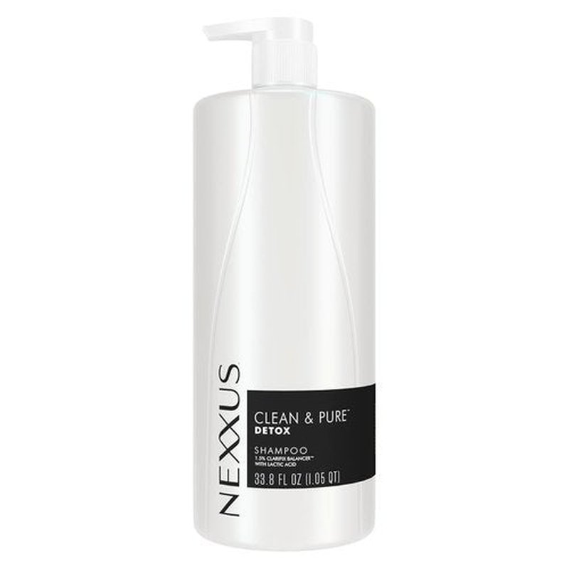 Nexxus Clean & Pure Shampoo - Detox Formula for Sulfate & Paraben-Free Hair Care | 33.8 oz
