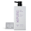 Rev320 Purple Rain Keratin Shampoo by K-Pure, Sulfate & Paraben Free, Anti-Brass Purple Shampoo for Blonde, Silver, and Gray Hair, Deep Hydration & Frizz Control for Color Treated and Damaged Hair