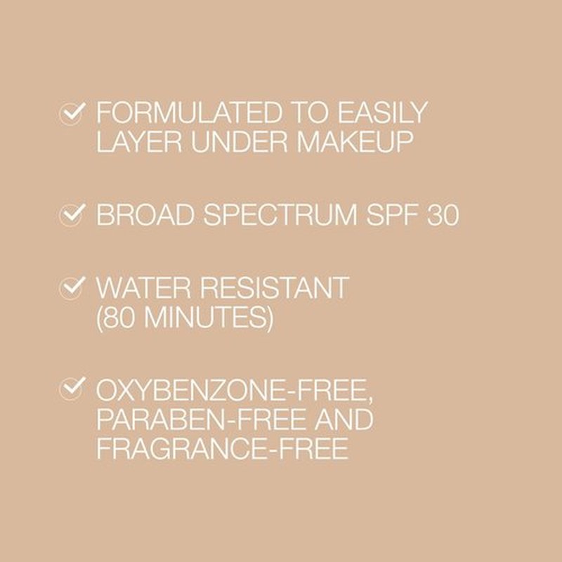 Neutrogena Purescreen+ Tinted Sunscreen - 100% Mineral Actives, Vitamin E, SPF 30, Water Resistant, 1.1 fl oz