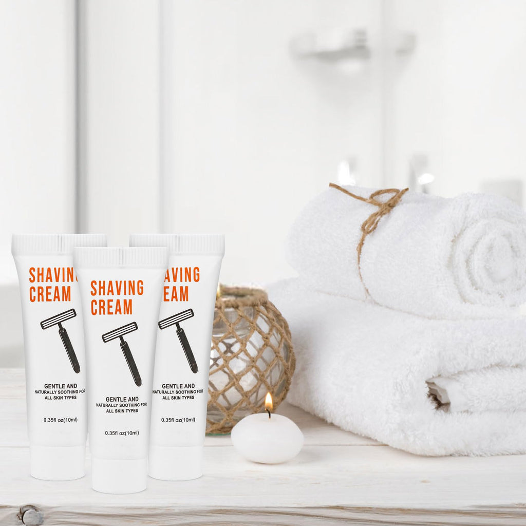 300 Shaving Cream Bulk Travel 10ml/0.35fl oz,Disposable Shaving Cream in Bulk Travel Shave Cream for Hotel Homeless,Jasmine