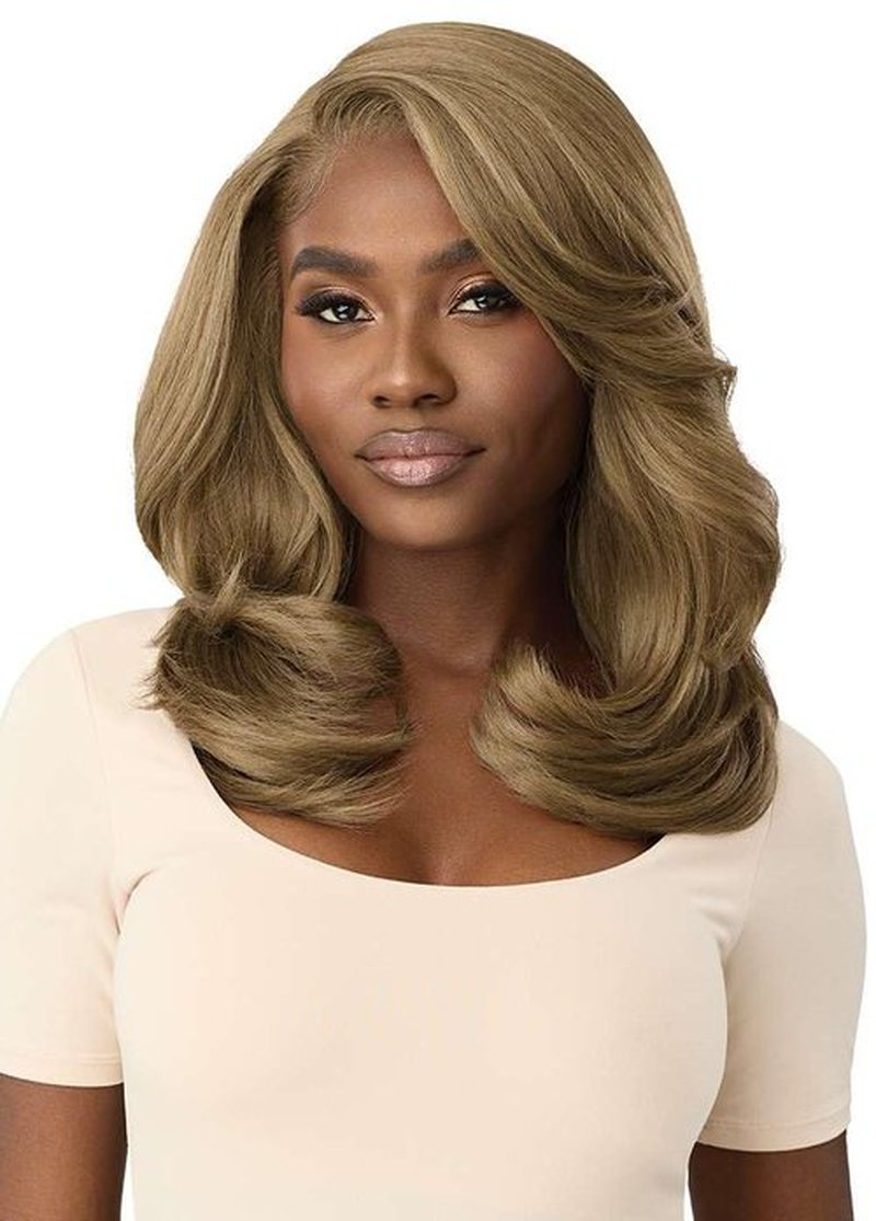 Outre Lace Front Wig - Melted Hairline - MH 108 (JET BLACK 1)