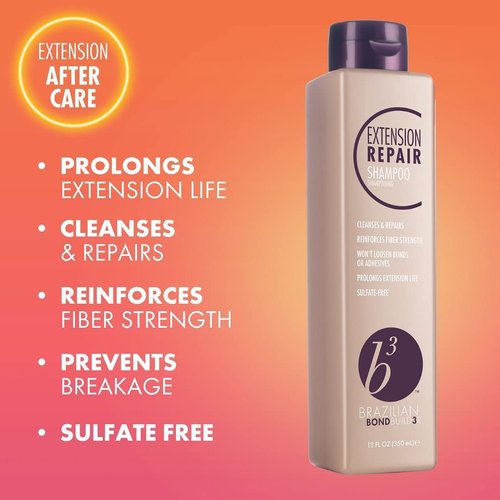 B3 Brazilian Bondbuilder Shampoo & Conditioner Trio - Strengthening Hair Care Set | 28.75 fl oz (3 Count)
