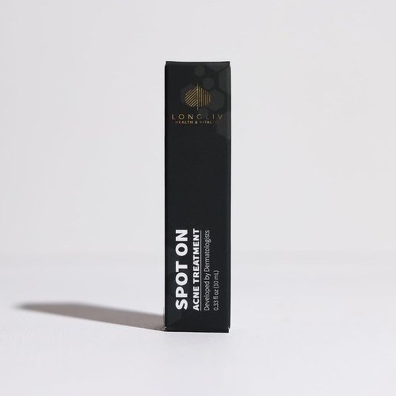 Spot On Acne Roller Ball Serum - Benzoyl Peroxide & Salicylic Acid Pimple Treatment - Convenient On-the-Go Solution