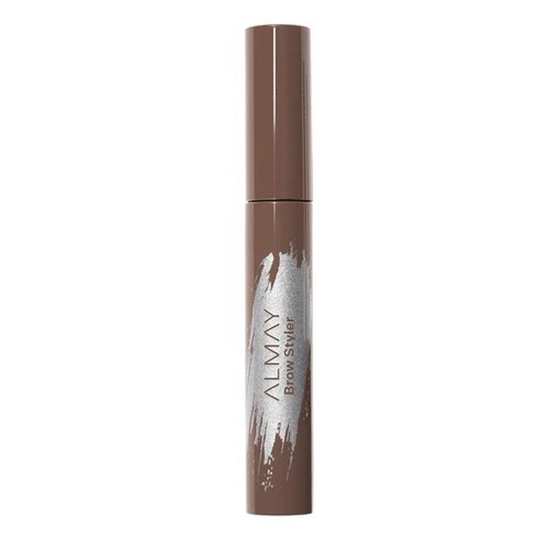 Almay Eyebrow Gel - Flake-Free & Lightweight Formula with Marula Oil | Hypoallergenic, Light Brown, 1 Count
