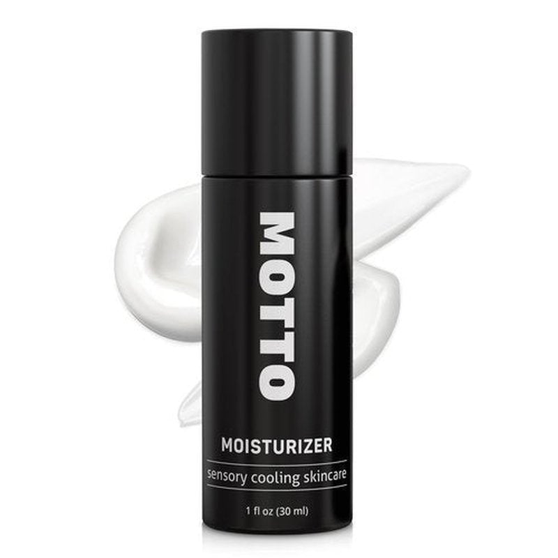 MOTTO Men's Face Moisturizer: "A Cold Plunge For Your Face". ICE COLD Hydrating Cream, Lightweight & Non-Greasy for Daily Use. Soothes & Cools Instantly.
