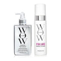 COLOR WOW Long-Lasting Blowout Bundle - XTRA LARGE Volumizer & DREAM COAT Anti-Frizz Spray for Heat Protection