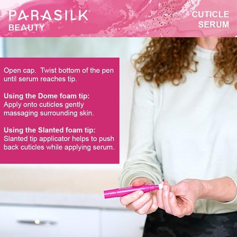 Parasilk Beauty Berry Seed Cuticle Serum. Superior Antioxidant Oils. Soothe, Hydrate, and Rejuvenate Dry Cuticles