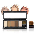 Profusion Cosmetics Contour Palette - 5 Highly Pigmented Shades for Highlighting, Bronzing & Contouring | Travel-Friendly Kit